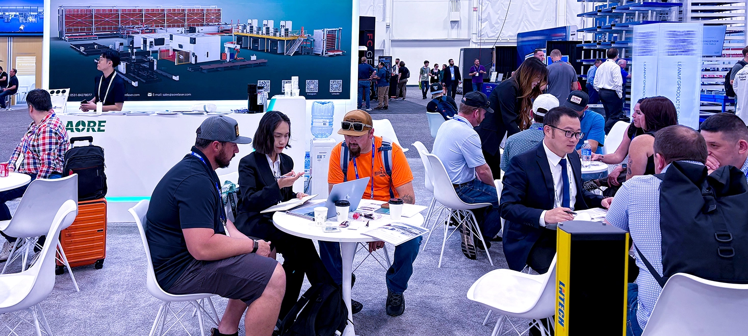 Aore Laser recibe pedidos en FABTECH 2026.webp